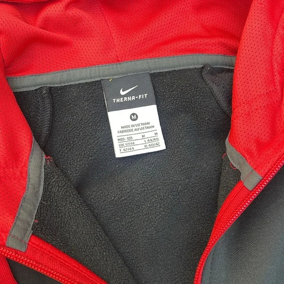 Nike SDSU Zip Up Therma Fit Jacket, black/red - Picture 3 of 7